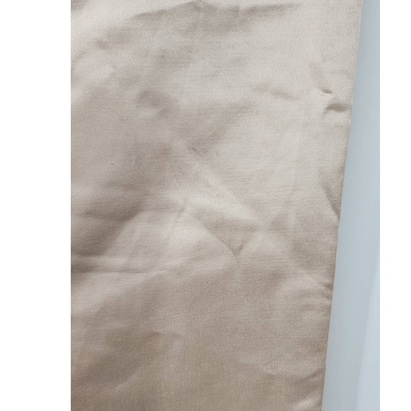 NEW NWT Max Mara Silk Trouser Pants Size 14 Gold Tan Designer Made In‎ Italy - Picture 15 of 16